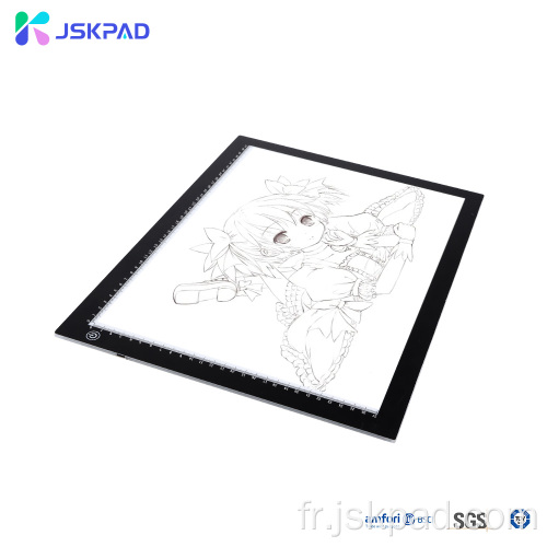 Boîte à lumière de traçage de pochoir de dessin animé JSKPAD